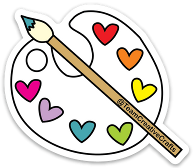 Vinyl Sticker - Pallet Paint