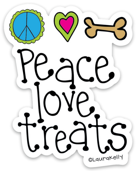 Vinyl Sticker-PEACETREATS