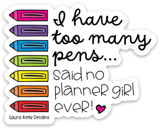Vinyl Sticker - PENS