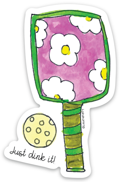 Vinyl Sticker - Pickleball
