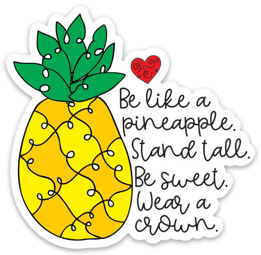 Vinyl Sticker-PINEAPPLE
