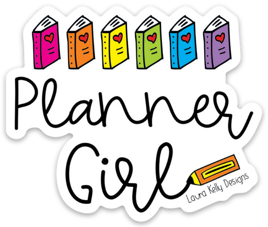 Vinyl Sticker - PLANNER GIRL