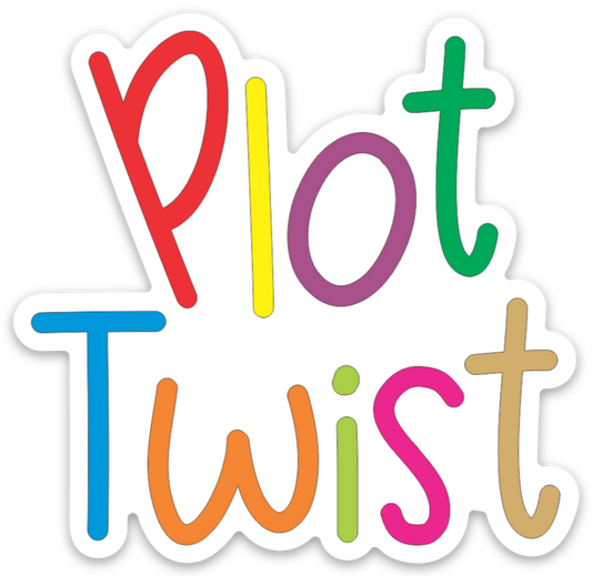 VINYL STICKER - PLOT TWIST