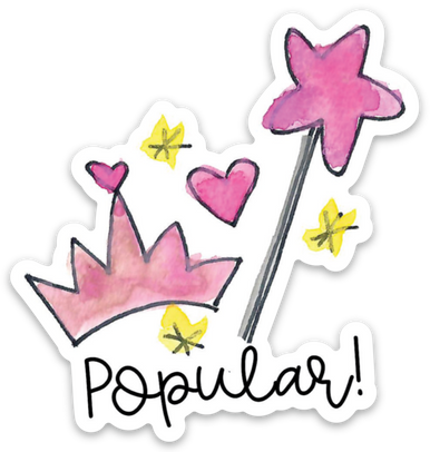 Vinyl Sticker - Popular