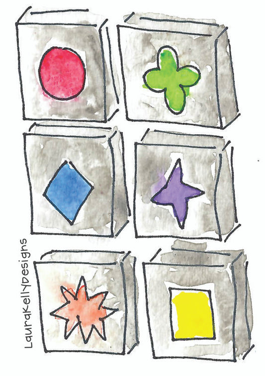 Vinyl Sticker - Qwirkle
