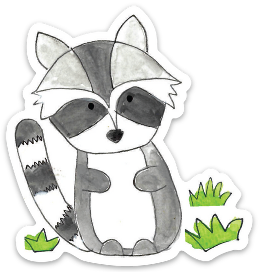 Vinyl Sticker-RACCOON