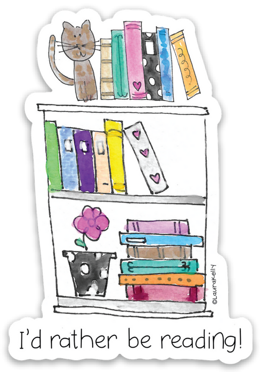 Vinyl Sticker- RATHERREAD