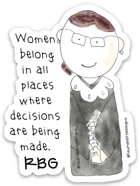 VINYL STICKER-RBGWOMEN