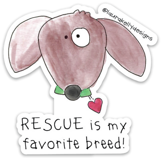 Vinyl Sticker - Rescue Dogs
