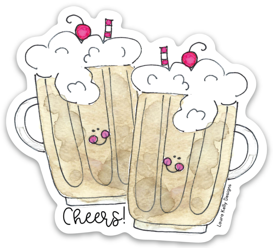 VINYL STICKER - ROOT BEER