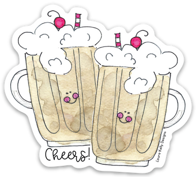 VINYL STICKER - ROOT BEER