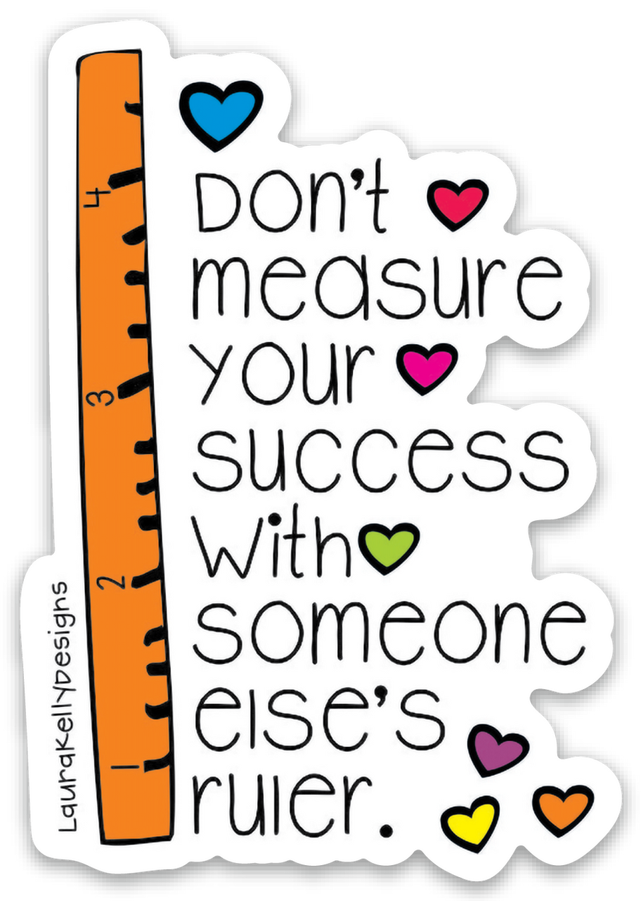 Vinyl Sticker - Ruler