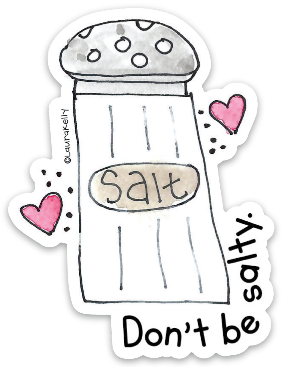 VINYL STICKER-SALTY