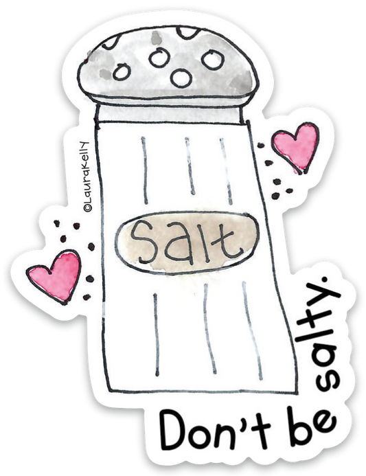 VINYL STICKER-SALTY