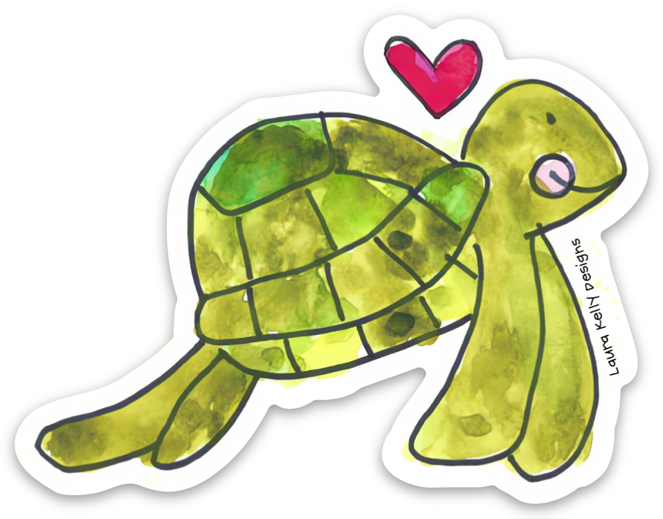 Vinyl Sticker - Sea Turtle