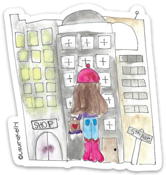 Vinyl Sticker-SHOPGIRL