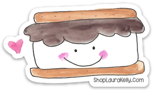 Vinyl Sticker-SMORE