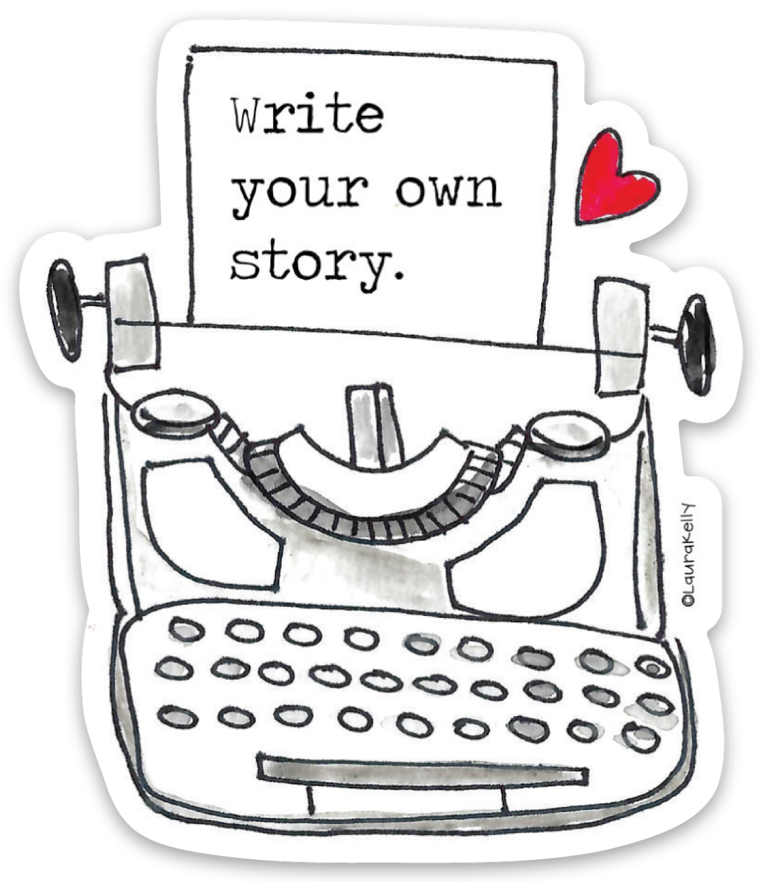 Vinyl Sticker-STORY