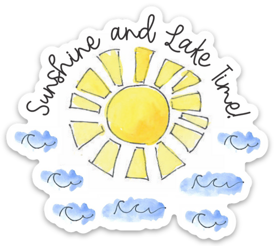 VINYL STICKER - SUNSHINE LAKE