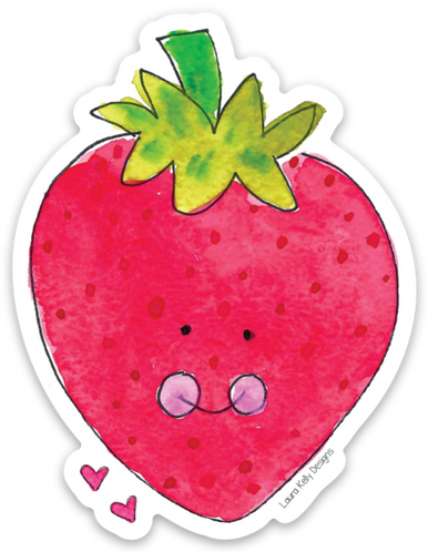 VINYL STICKER - STRAWBERRY