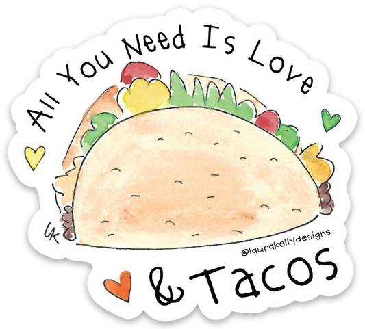 Vinyl Sticker - Taco