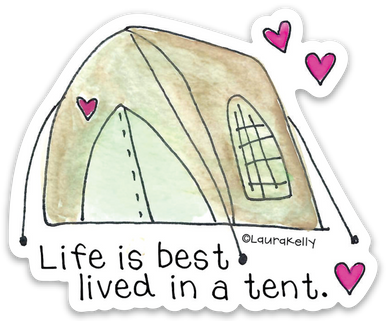 Viny Sticker -TENT