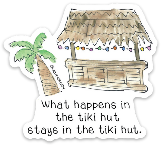 Vinyl Sticker-TIKI