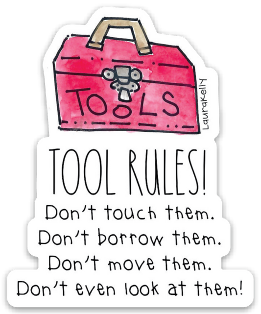Vinyl Sticker-TOOLRULES