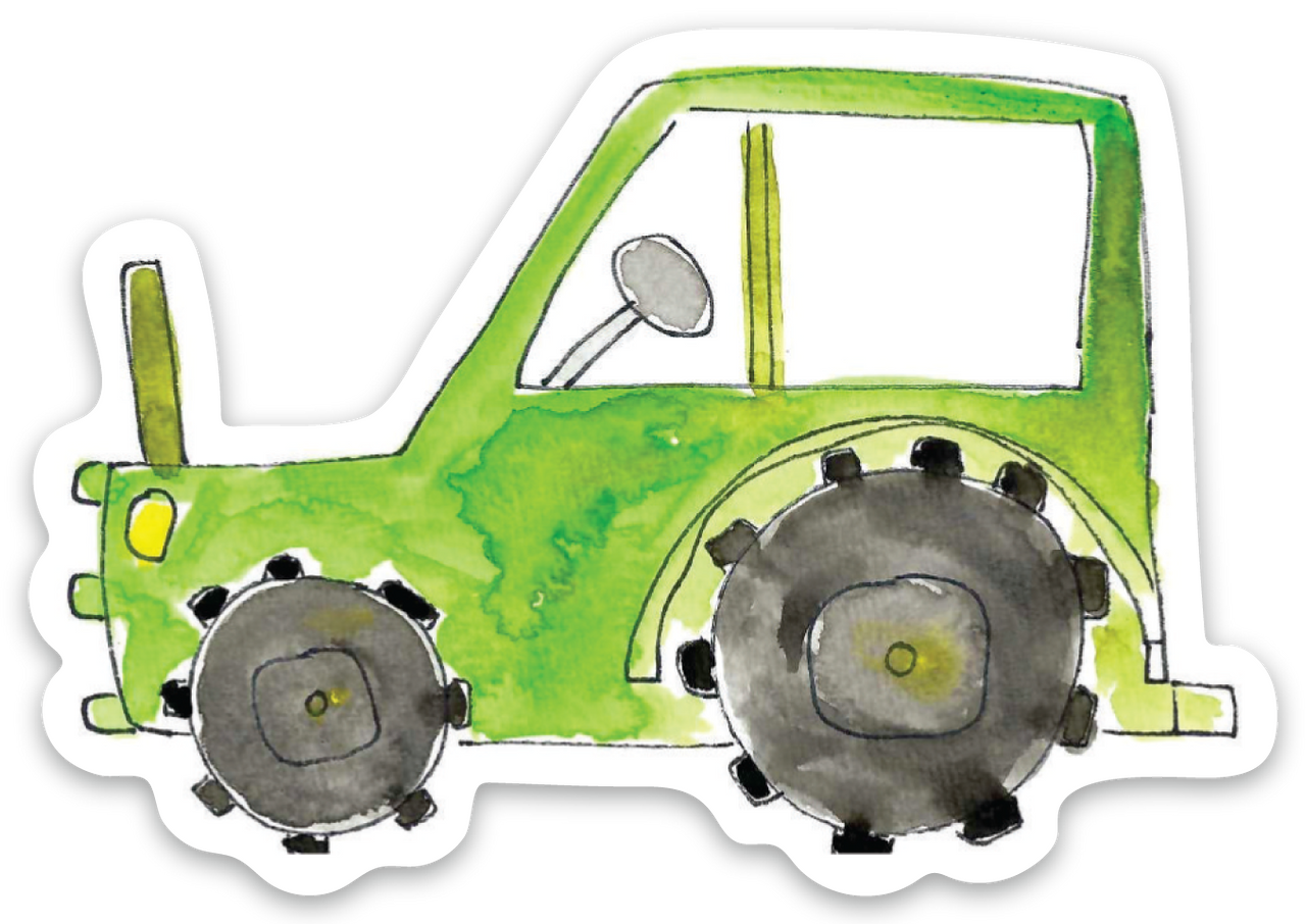 Vinyl Sticker-TRACTOR