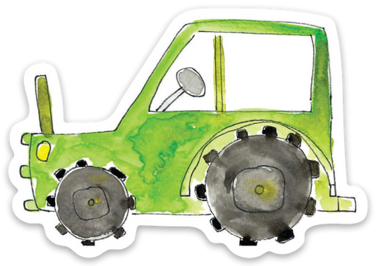 Vinyl Sticker-TRACTOR
