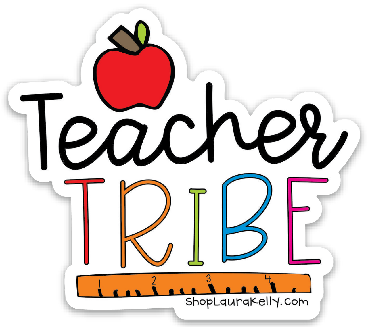 Vinyl Sticker - Teacher Tribe