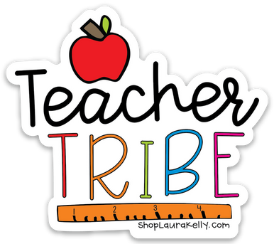 Vinyl Sticker - Teacher Tribe