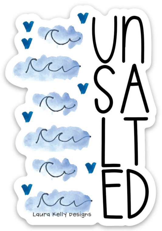 VINYL STICKER - UNSALTED