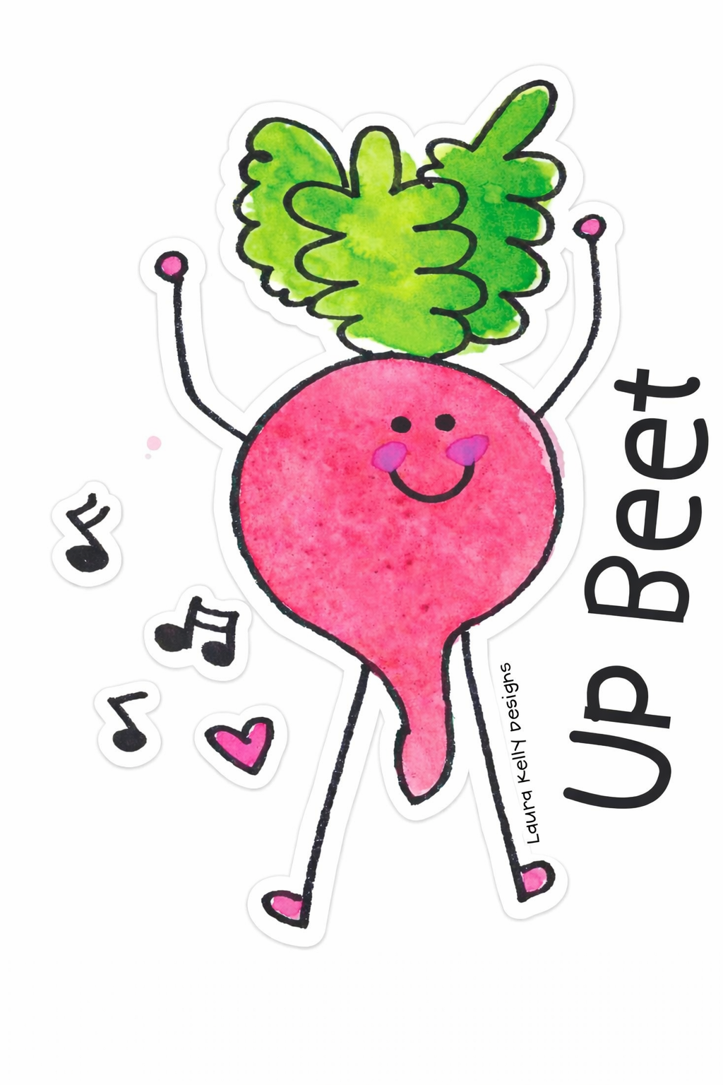 Vinyl Sticker-UpBeet