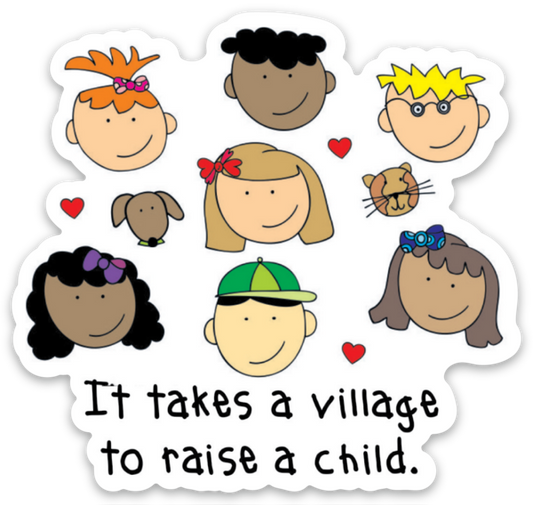 Vinyl Sticker-VILLAGE