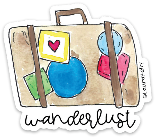 Vinyl Sticker-WANDERLUST