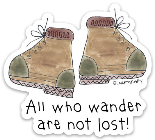 Vinyl Sticker -WANDER