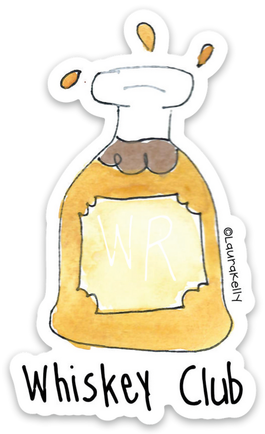 Vinyl Sticker - Whiskey Club