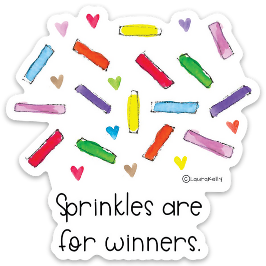 Vinyl Sticker - Winners
