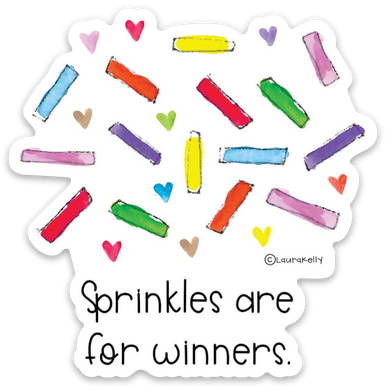 Vinyl Sticker - Winners