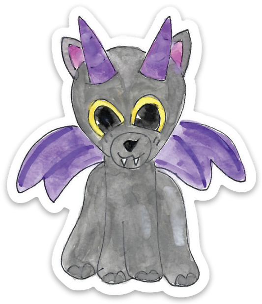 Vinyl Sticker-WIZARDCAT
