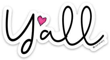 Vinyl Sticker-YALL