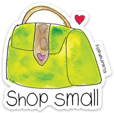 Vinyl Sticker - Shop Small