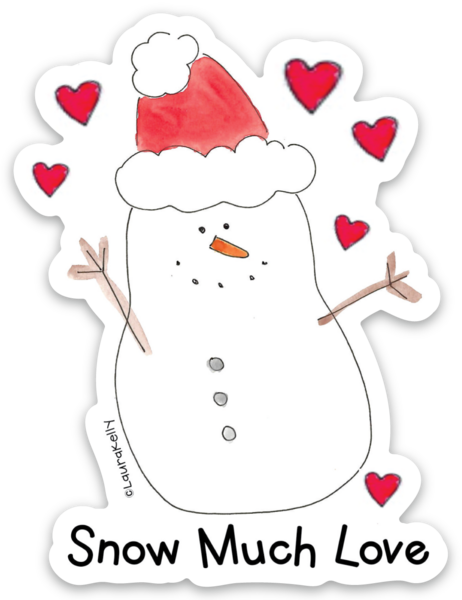 Vinyl Sticker - Snowman
