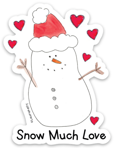 Vinyl Sticker - Snowman