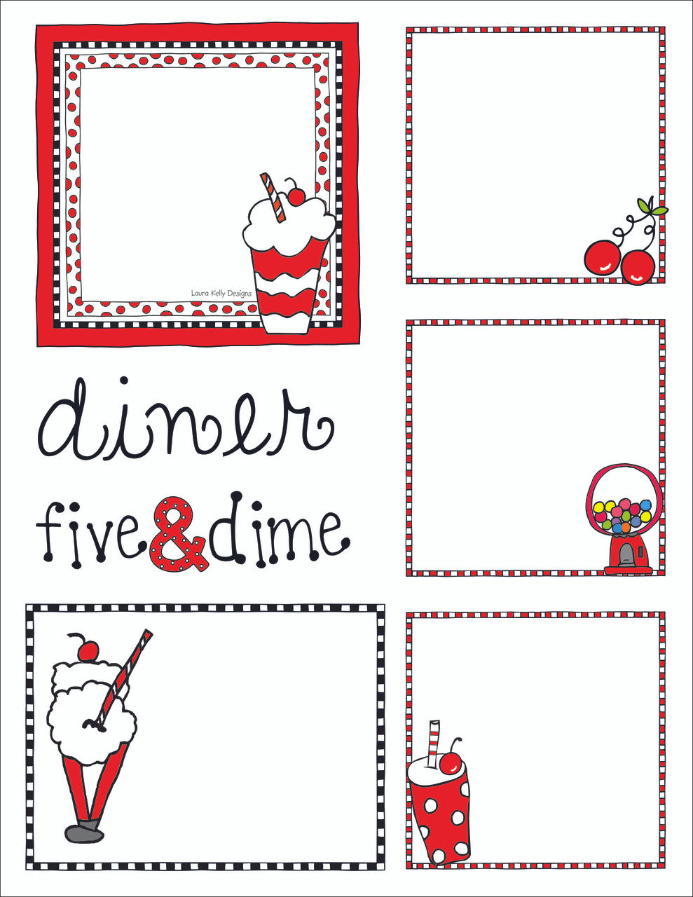 Printable Party - Soda Shoppe