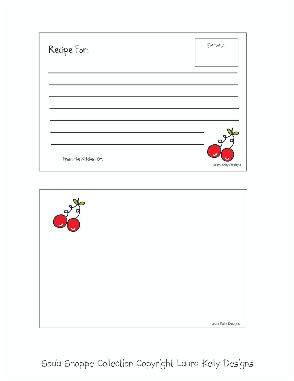 Printable Party - Soda Shoppe