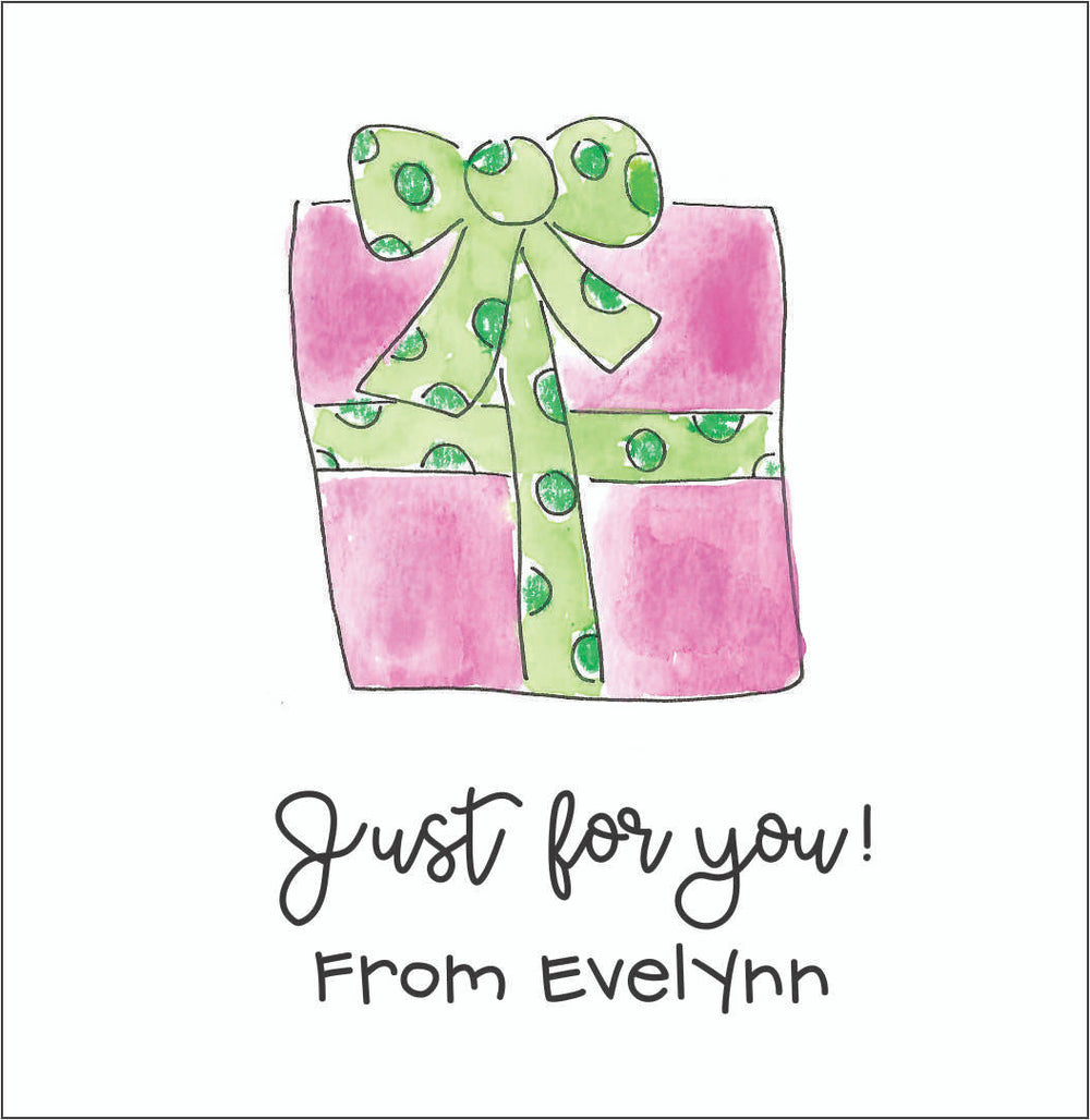 Square Gift Tags - Christmas Gift