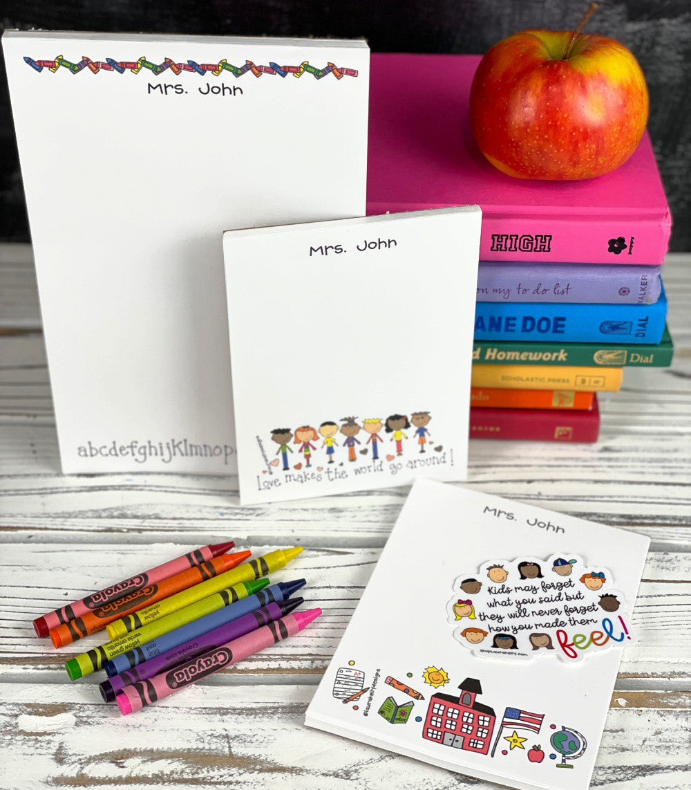 Memo Pad Set - Educator