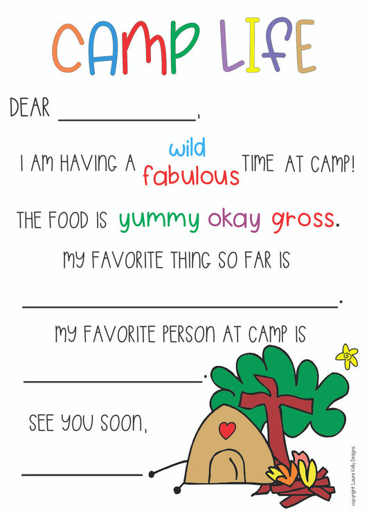 Camp Notes-CAMP LIFE